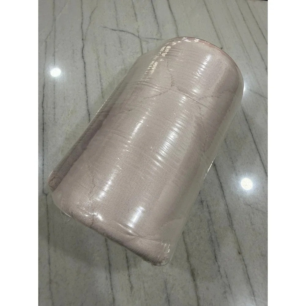 Memory Foam Bath Mat Rug 47x17 Pink.